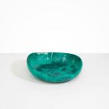 Dinosaur Designs Medium Flow Bowl Bowls in Mineral Swirl Colour resin