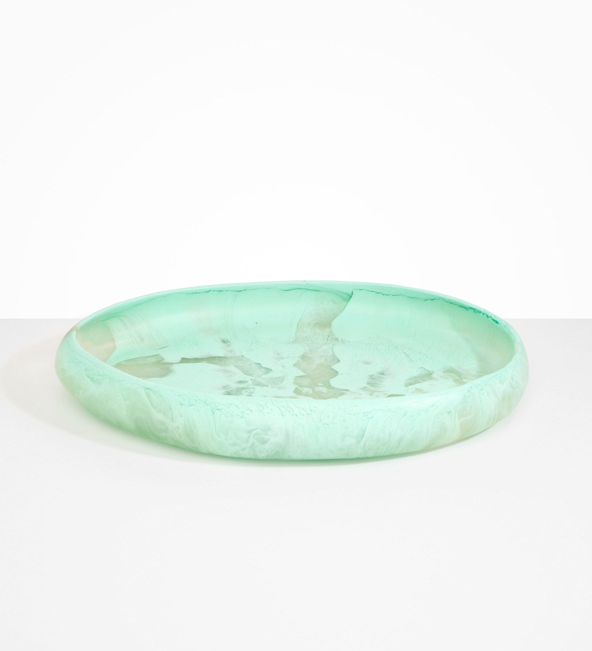 Dinosaur Designs Extra Large Rock Bowl Bowls in Mint Colour resin