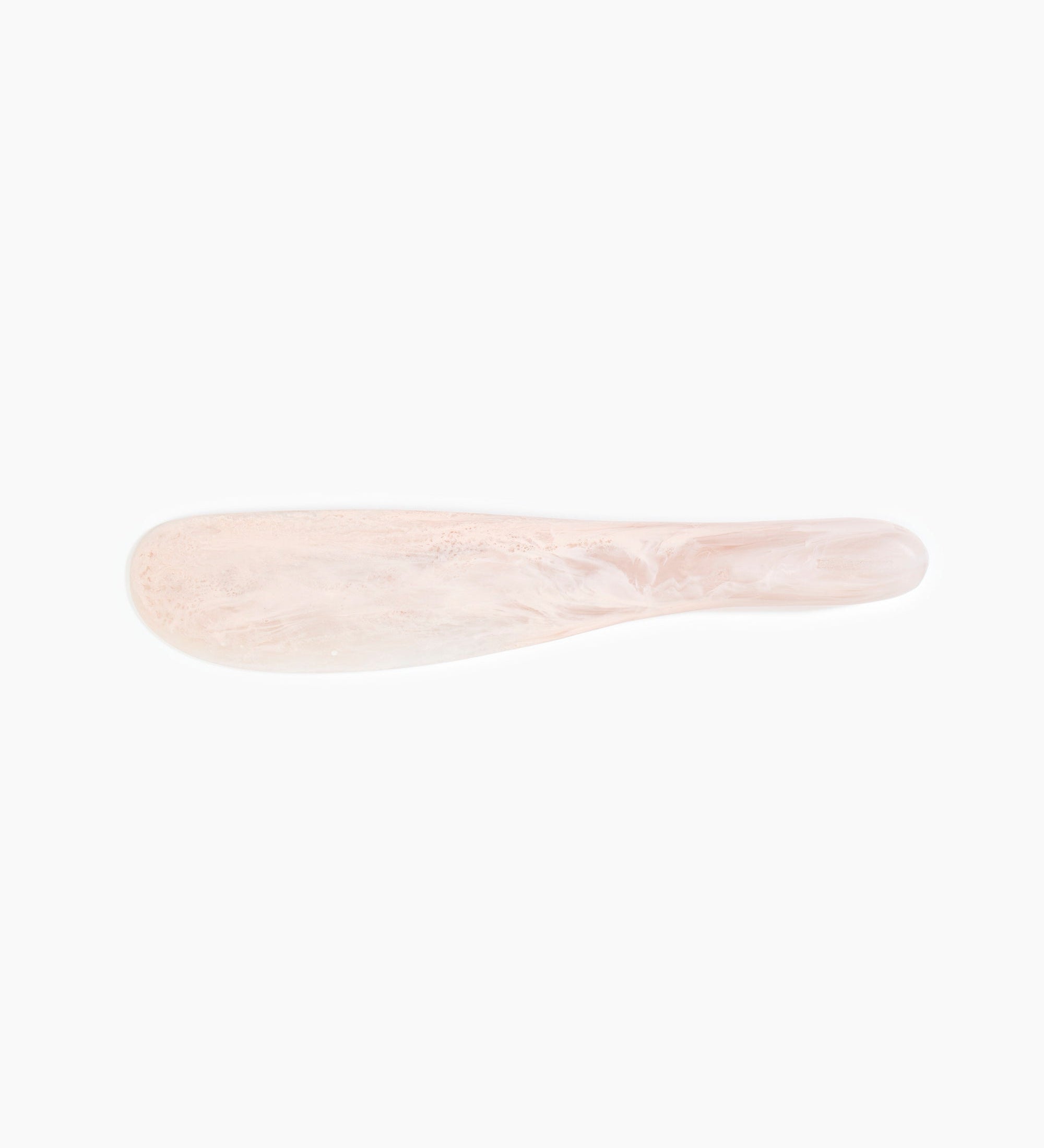 Dinosaur Designs Temple Cake Knife cake knife and server in rose swirl pink coloured resin.