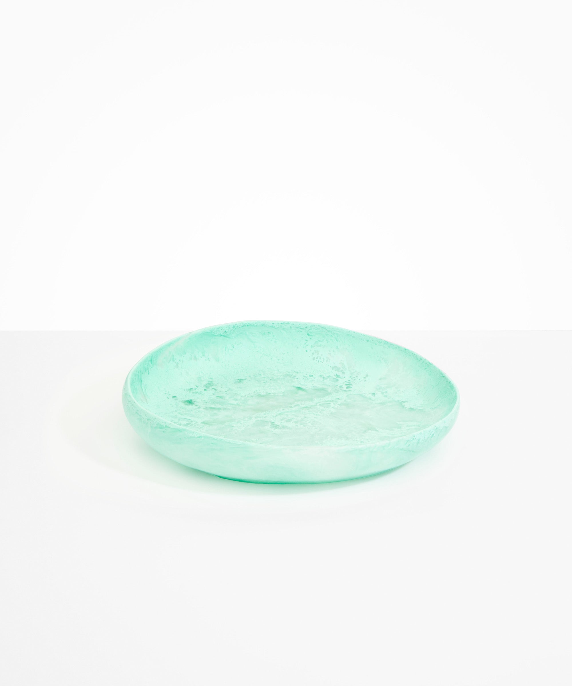 Dinosaur Designs Large Earth Bowl Bowls in Mint Colour resin