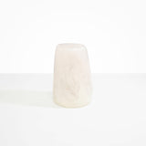 Dinosaur Designs Large Pebble Vase Vases in Chalk Swirl Colour resin