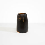 Dinosaur Designs Large Pebble Vase Vases in Dark Horn Colour resin