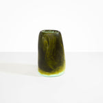 Dinosaur Designs Large Pebble Vase Vases in Malachite Colour resin