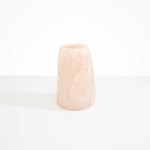 Dinosaur Designs Large Pebble Vase Vases in Rose Swirl Colour resin