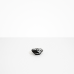 Dinosaur Designs Flow Soy Dish Tableware in Black Marble Colour resin