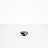 Dinosaur Designs Flow Soy Dish Tableware in Black Marble Colour resin