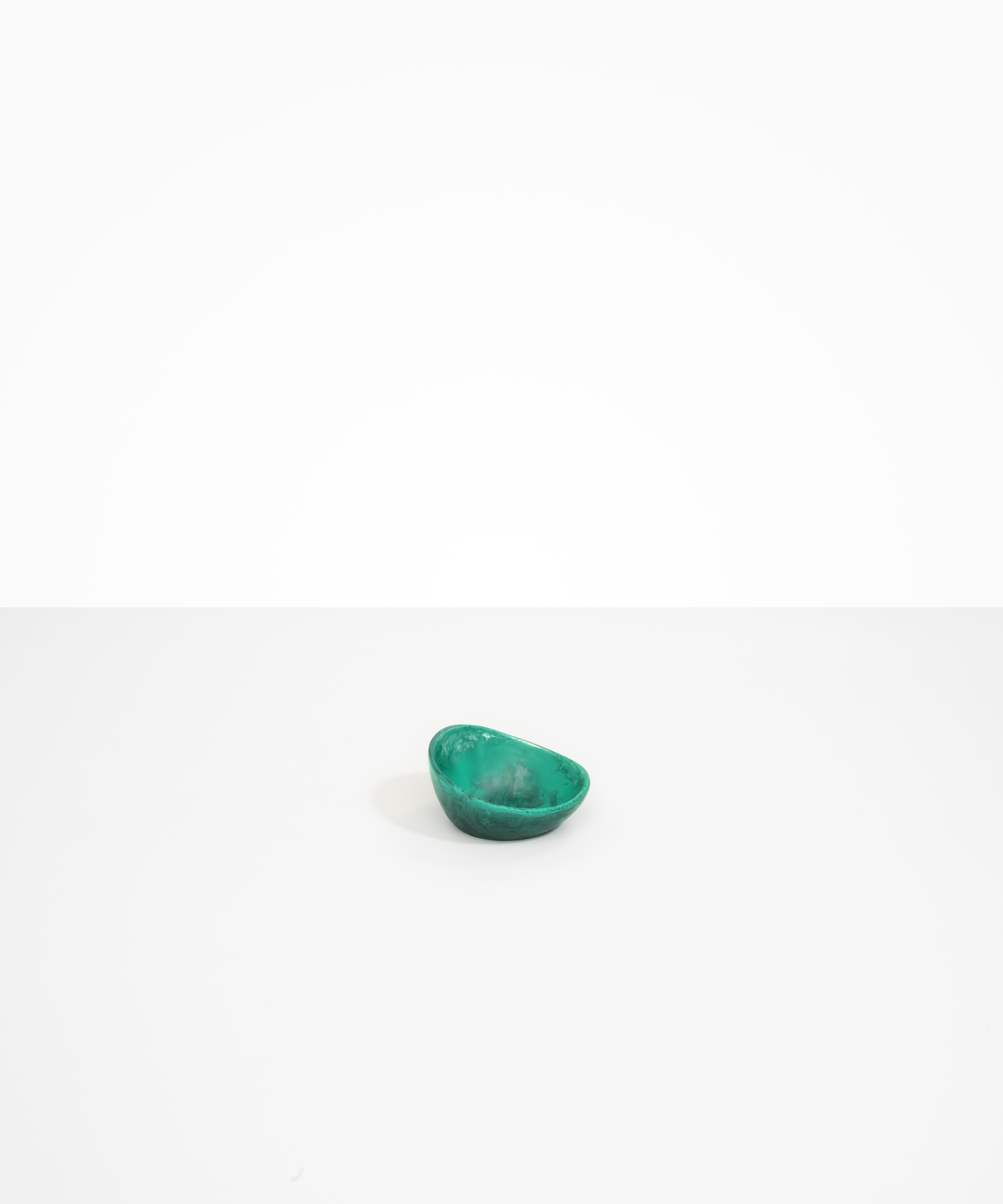 Dinosaur Designs Flow Spice Dish in Mineral Swirl Colour resin