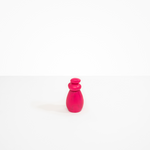 Dinosaur Designs Pepper Boulder Grinder in Flamingo Colour resin