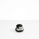 Dinosaur Designs Medium Pebble Jar Decorative Jars in Black Marble Colour resin