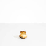Dinosaur Designs Small Pebble Jar in Light Horn Colour resin..