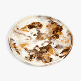 Dinosaur Designs BWLERTXLG Extra Large Earth Bowl in Light Horn brown colour resin..