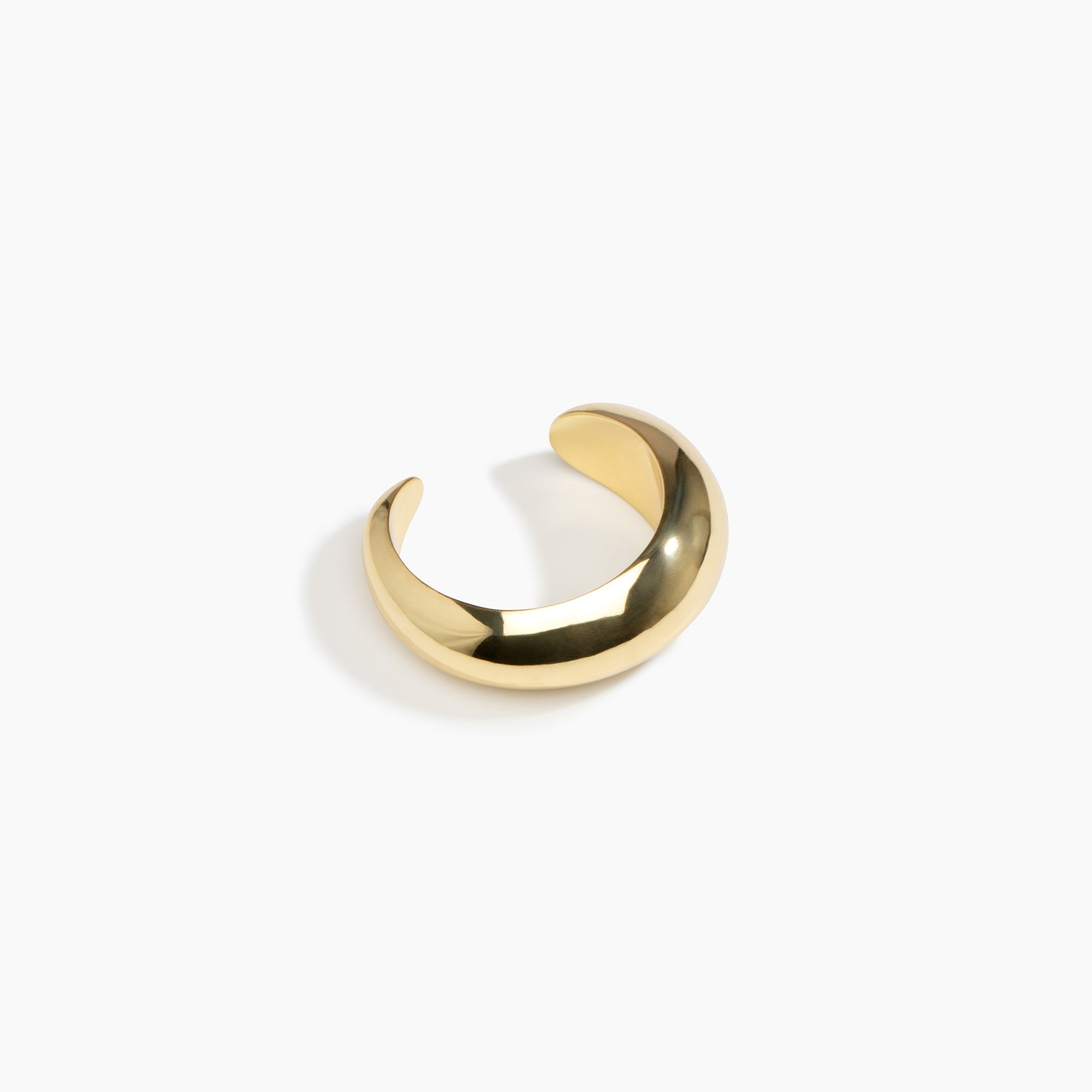 LO Collections x ALEX AND TRAHANAS Small Chifferi Cuff in Nano-Coated Brass Material.