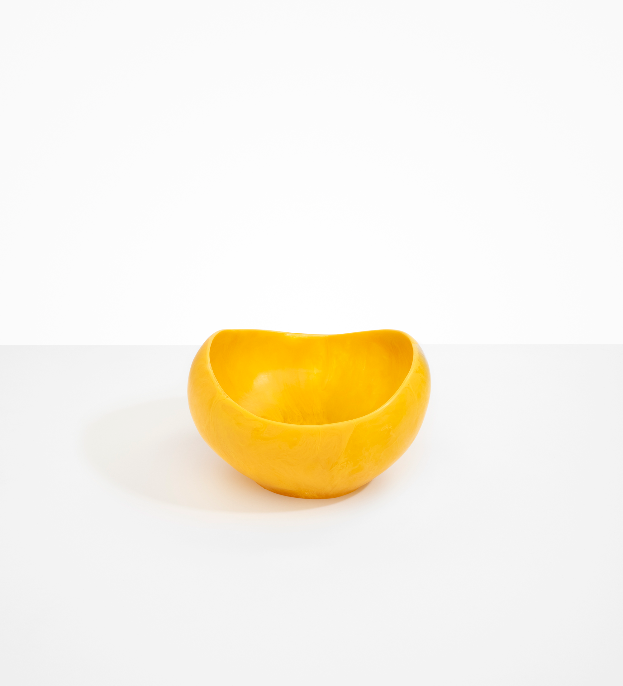 Dinosaur Designs Large Beetle Bowl Bowls in Honeycomb Colour resin