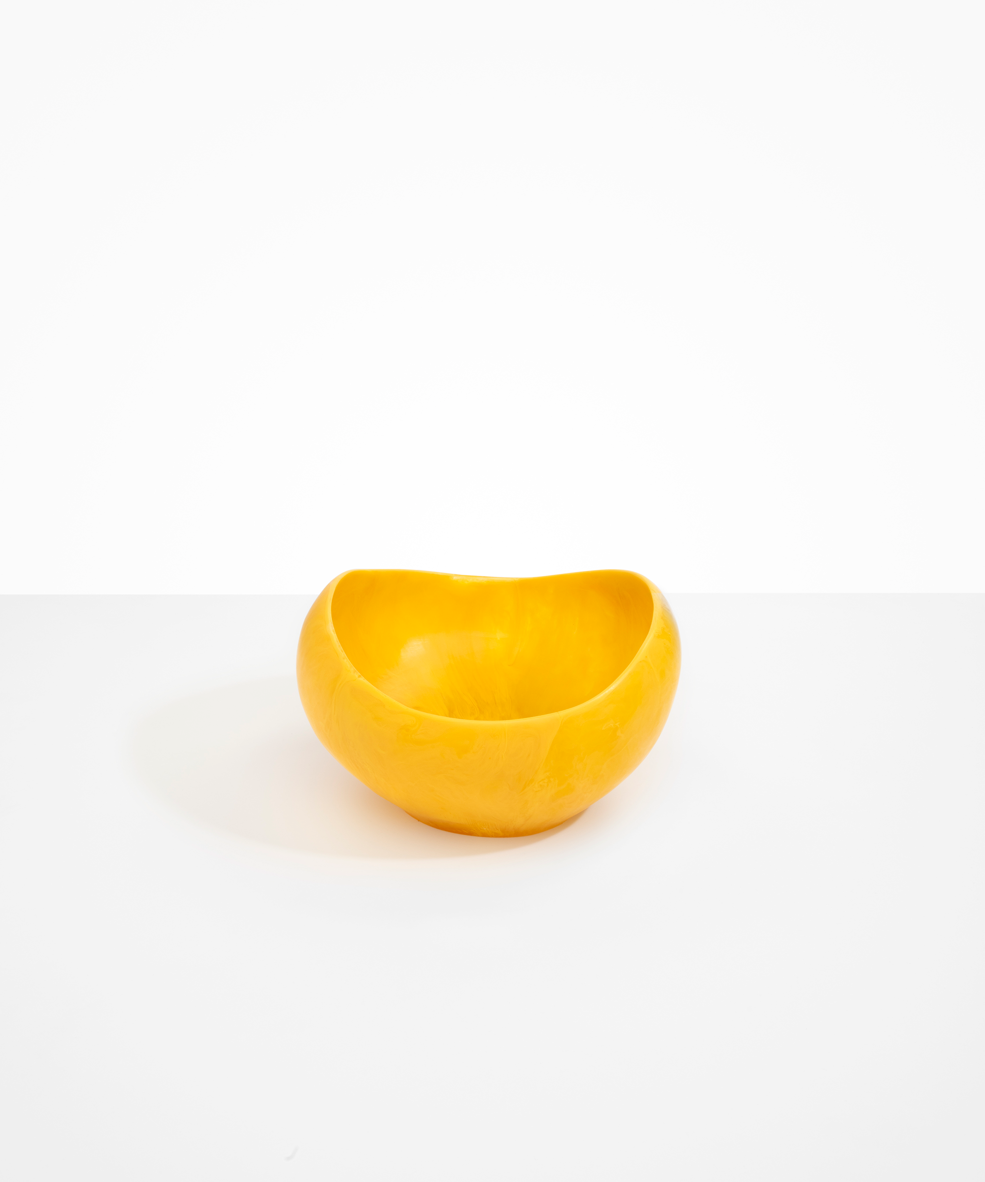 Dinosaur Designs Large Beetle Bowl Bowls in Honeycomb Colour resin