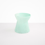 Dinosaur Designs Large Bow Vase in Mint Colour resin.