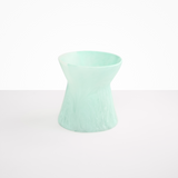 Dinosaur Designs Large Bow Vase in Mint Colour resin.