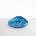 Dinosaur Designs Large Leaf Bowl in Sky Colour resin