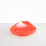 Dinosaur Designs Large Leaf Bowl Bowls in Lychee Colour resin