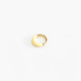 Dinosaur Designs Medium Horn Ring in Lemon Colour resin with Nano-Coated Brass Material