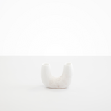 Dinosaur Designs Mini Branch Vase in Snow Swirl Colour resin