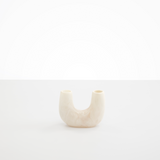 Dinosaur Designs Mini Branch Vase in Chalk Swirl Colour resin