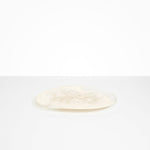 Dinosaur Designs Large Temple Platter in Chalk Swirl Colour resin..