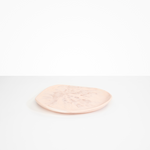 Dinosaur Designs Pebble Plate in Rose Swirl Colour resin