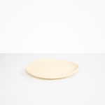 Dinosaur Designs Pebble Plate in Cream Colour resin