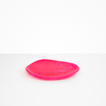 Dinosaur Designs Pebble Plate in Flamingo Colour resin.