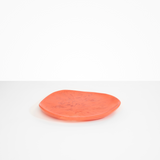 Dinosaur Designs Pebble Plate Serving Platters in Coral Swirl Colour resin 