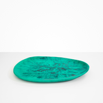 Dinosaur Designs Large Pebble Platter in Mineral Swirl Colour resin.