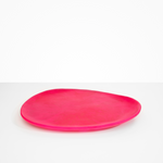 Dinosaur Designs Large Pebble Platter Serving Platters in Flamingo Colour resin