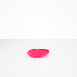 Dinosaur Designs Pebble Side Plate in Flamingo Colour resin.