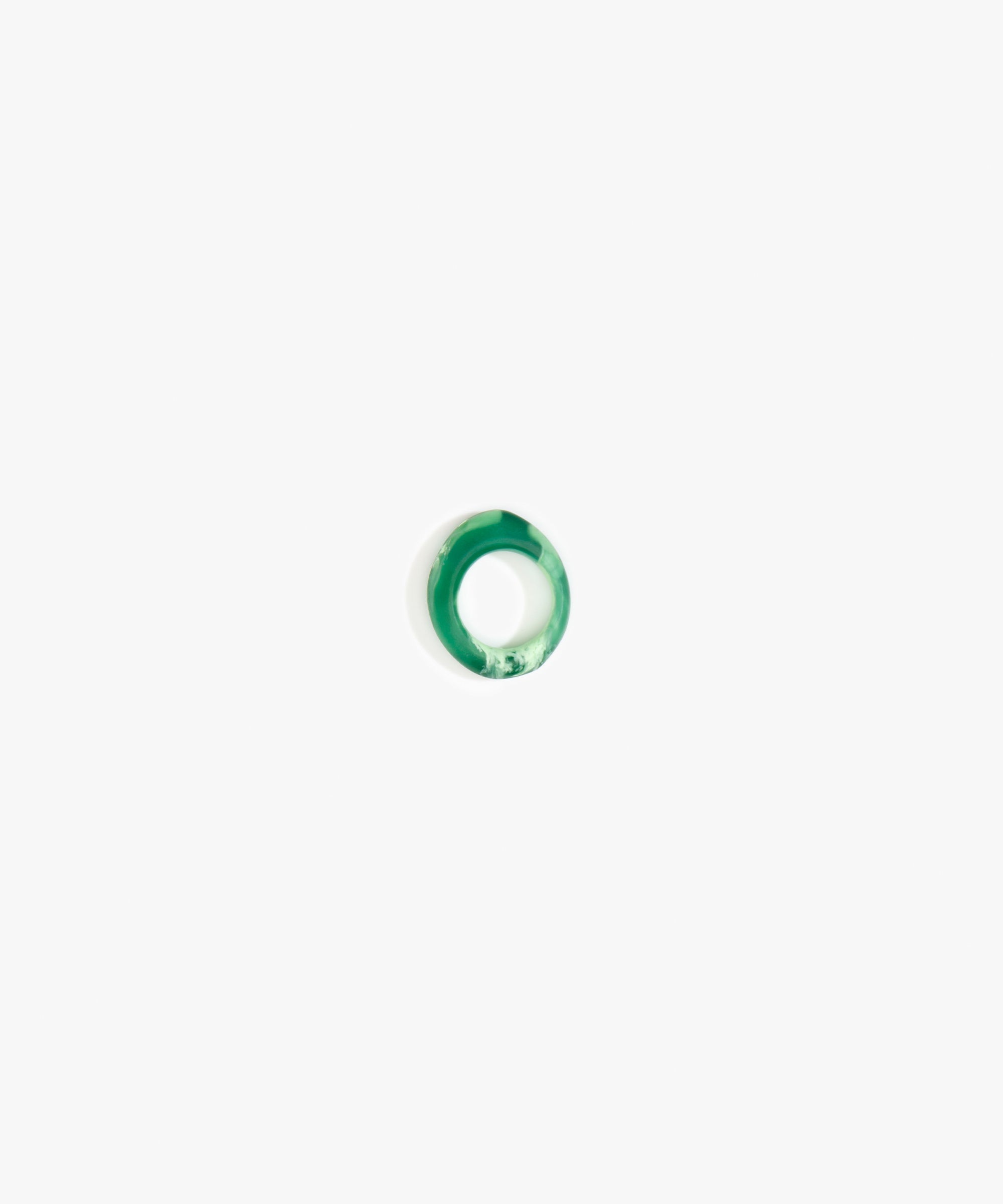 Dinosaur Designs RGERTSLA SLATE Ring MOSS.