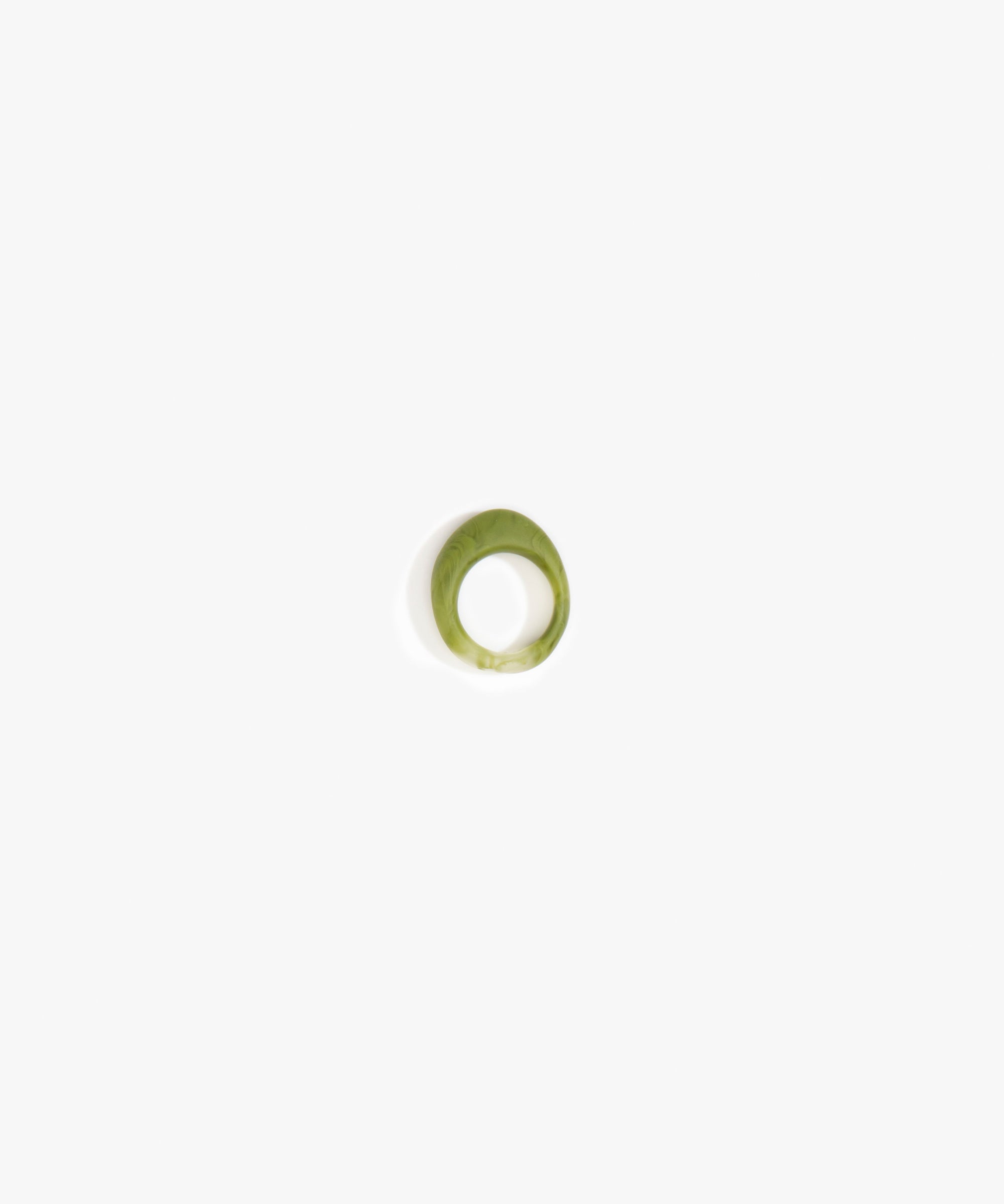 Dinosaur Designs RGERTSLA SLATE Ring OLIVE.
