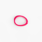 Dinosaur Designs Rock Wishbone Bangle in Flamingo Colour resin with Wide Fit