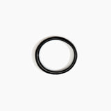 Dinosaur Designs Polished Classic Wishbone Bangle in Black Marble Colour resin with Wide Fit