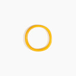 Dinosaur Designs Polished Classic Wishbone Bangle in Honeycomb Colour resin with Regular Fit