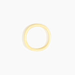 Dinosaur Designs Polished Classic Wishbone Bangle in Lemon Colour resin with Regular Fit