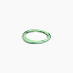 Dinosaur Designs SBRCKWBN Rock Wishbone Bangle MOSS