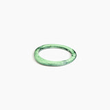 Dinosaur Designs SBRCKWBN Rock Wishbone Bangle MOSS