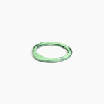 Dinosaur Designs SBRCKWBN Rock Wishbone Bangle MOSS..