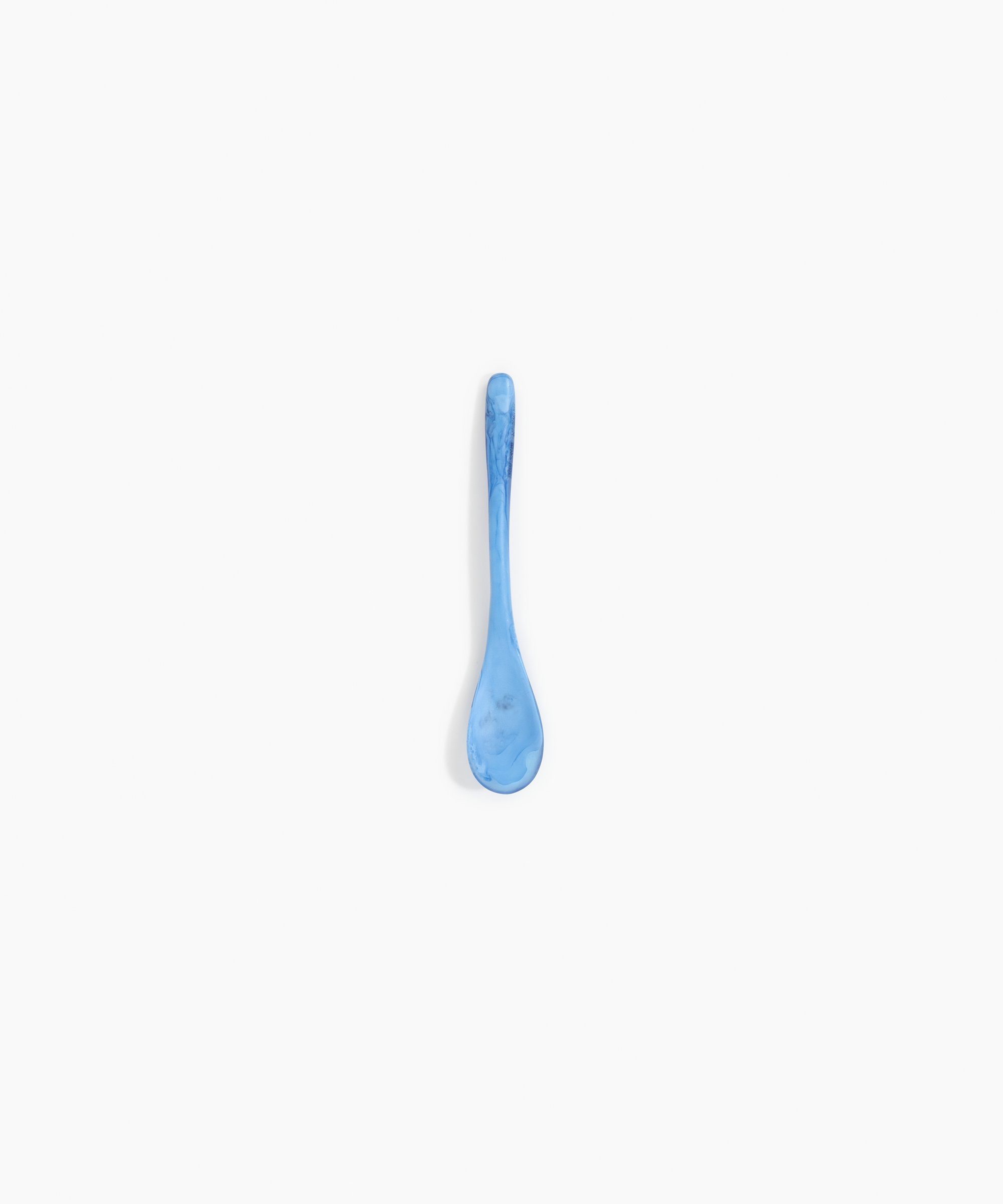 Dinosaur Designs Shell Spoon in Sky Colour resin