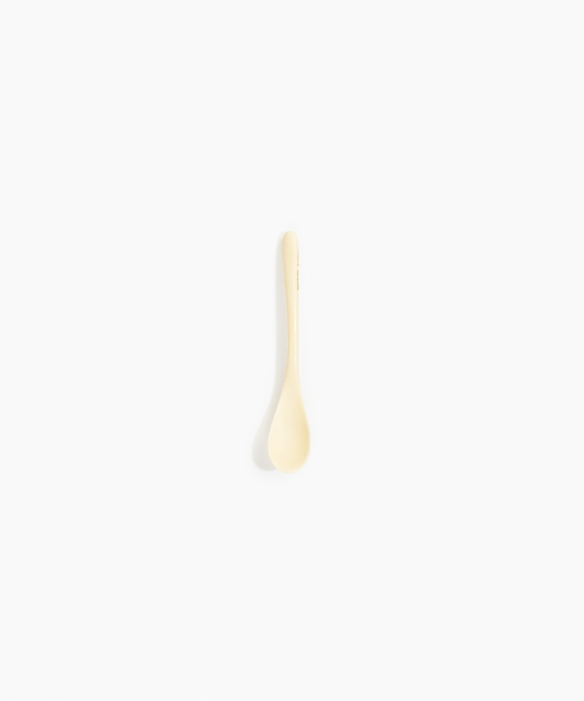 Dinosaur Designs Shell Spoon Tableware in Cream Colour resin 