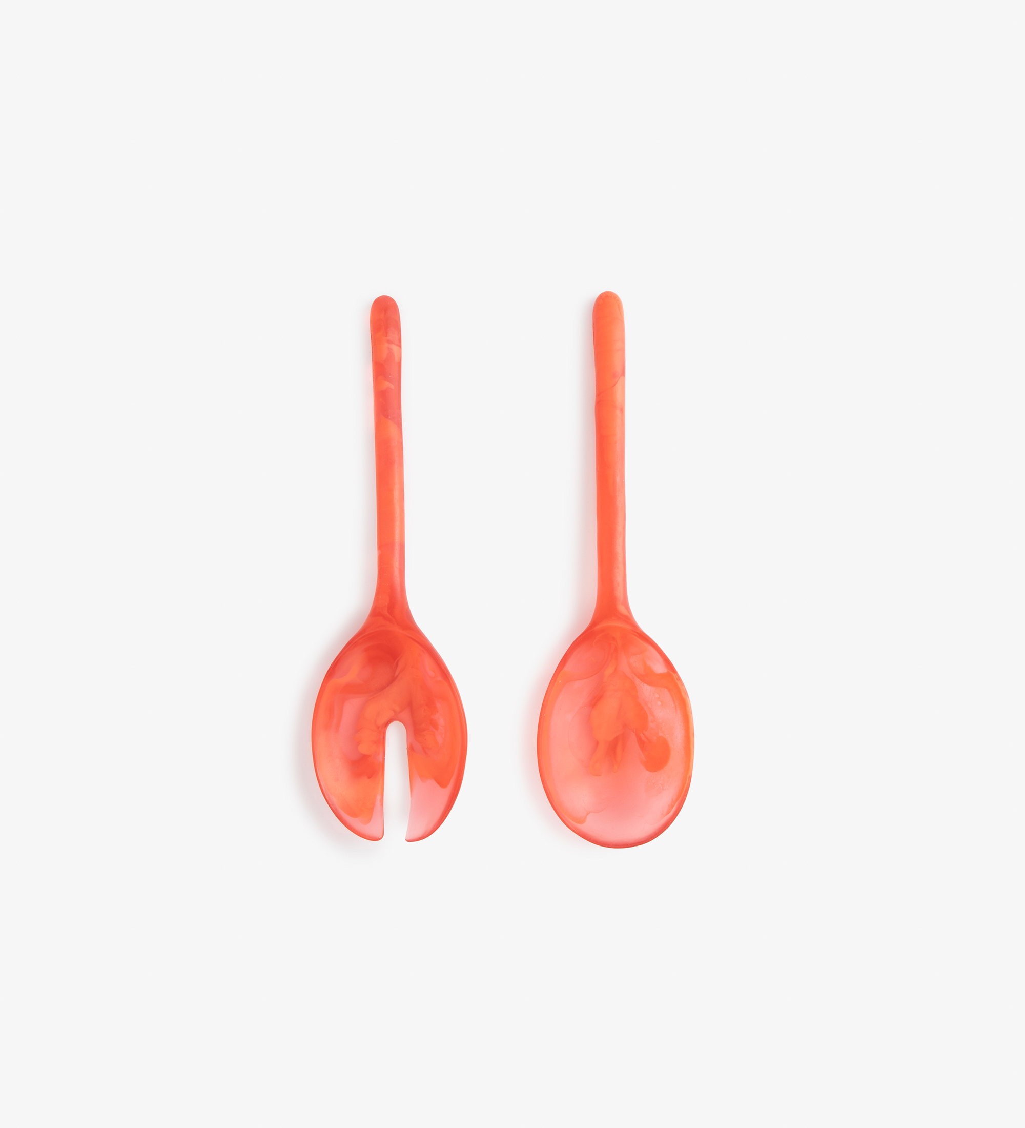 Dinosaur Designs Short Stone Servers Tableware in Lychee Colour resin 