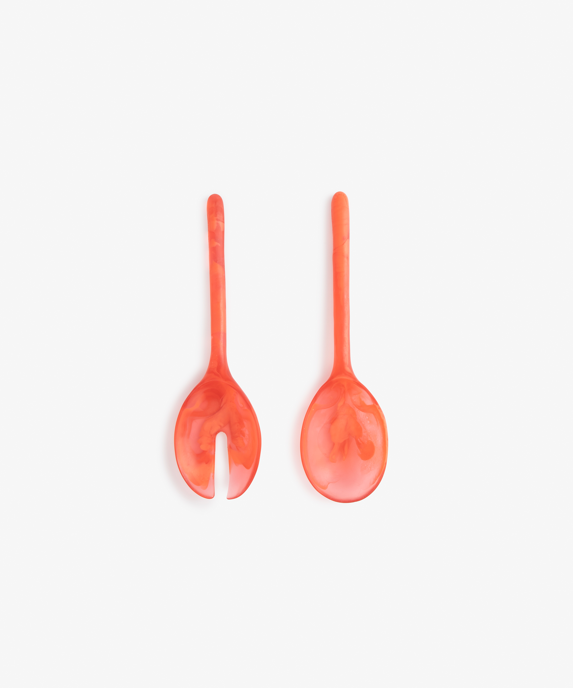 Dinosaur Designs Short Stone Servers Tableware in Lychee Colour resin 