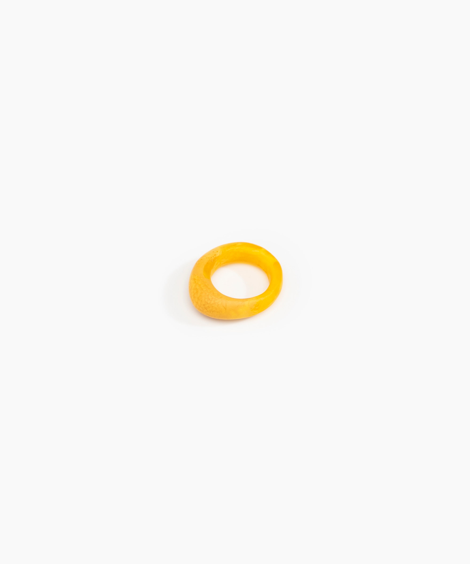 Dinosaur Designs Slate Ring in Honeycomb Colour resin with Regular Fit.