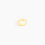 Dinosaur Designs Slate Ring in Lemon Colour resin with Regular Fit