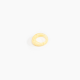 Dinosaur Designs Slate Ring in Lemon Colour resin with Regular Fit..