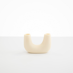 Dinosaur Designs Small Branch Vase in Cream Colour resin